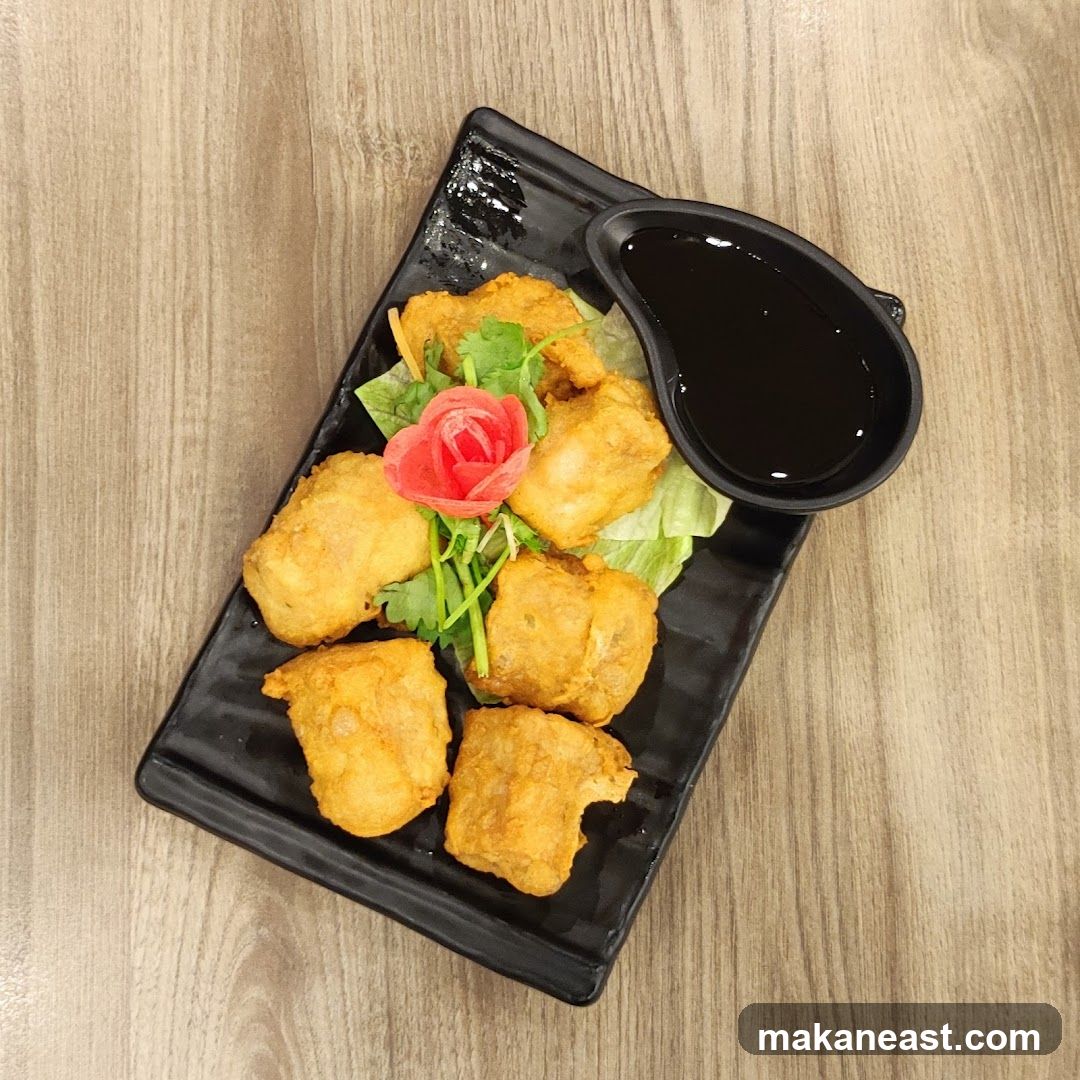Fried Tofu with Dipping Sauce