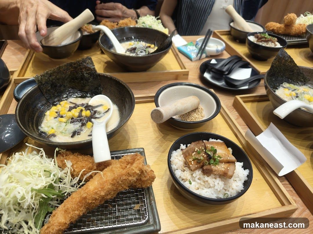 Japanese Food Spread