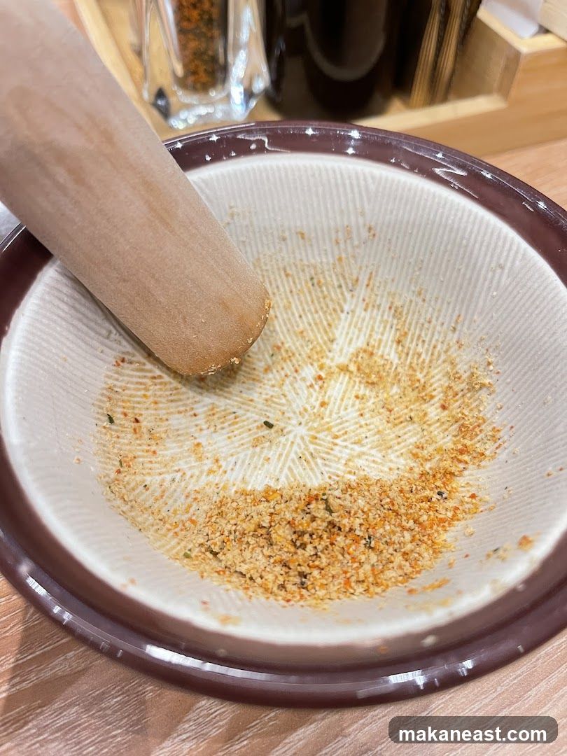 Mortar and Pestle with Spices