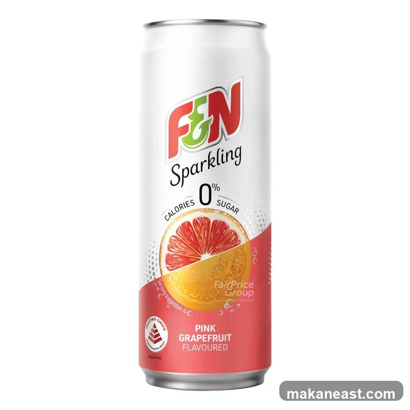 F&N Sparkling Pink Grapefruit Flavoured Drink