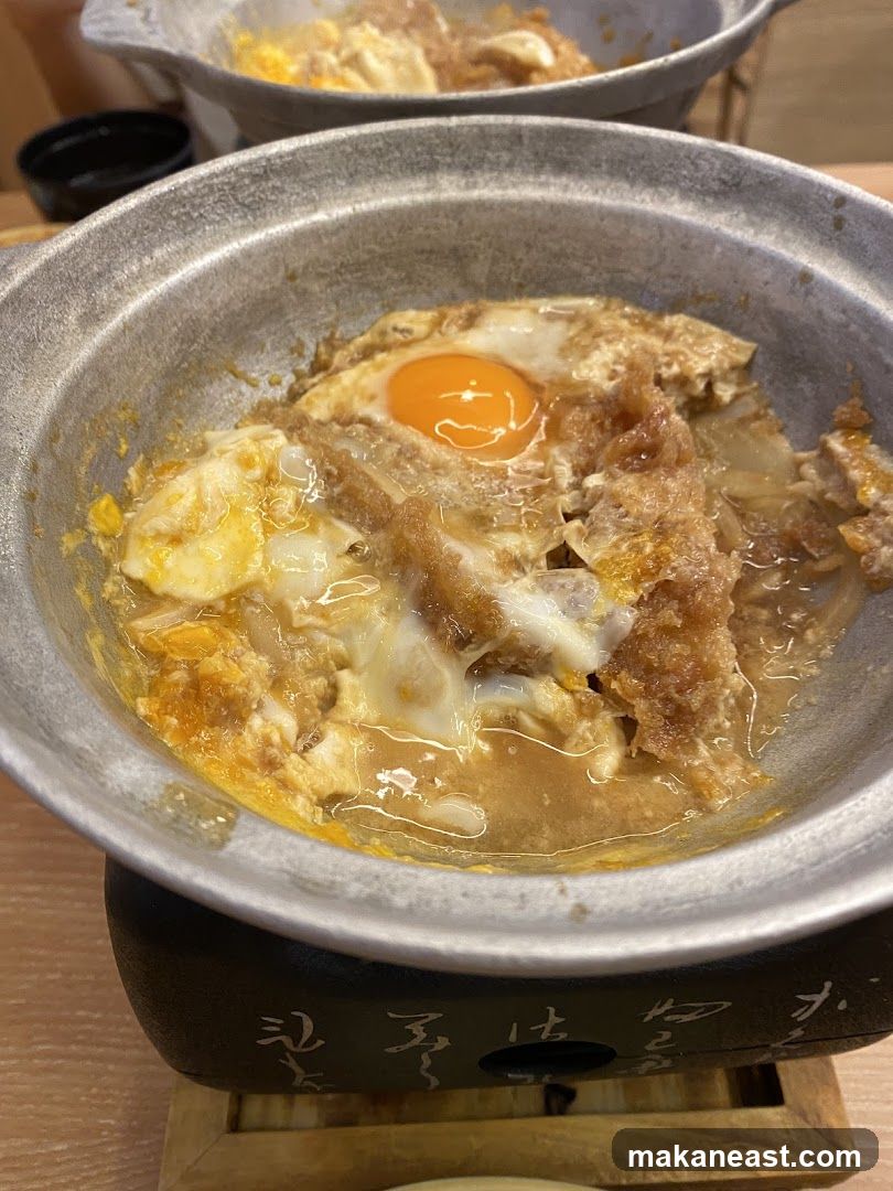 Katsudon with Fried Egg