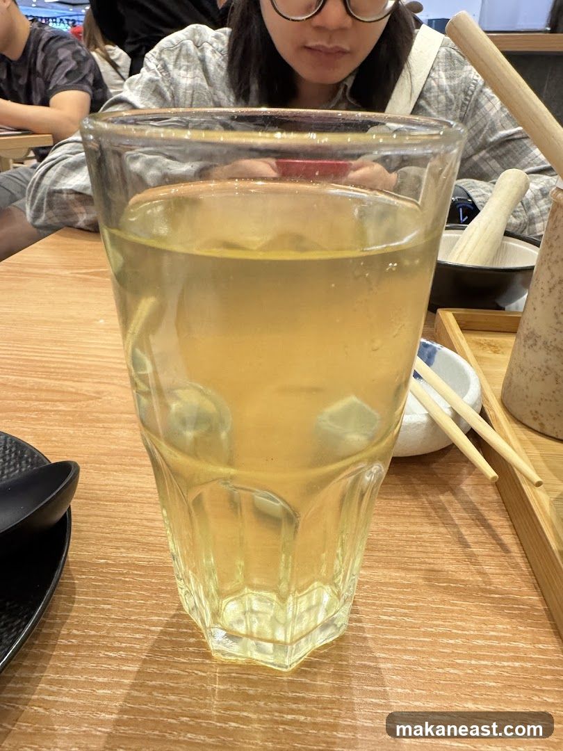 Drink with Ice and Dumplings