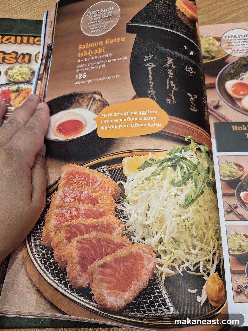 Salmon Katsu Ishiyaki
