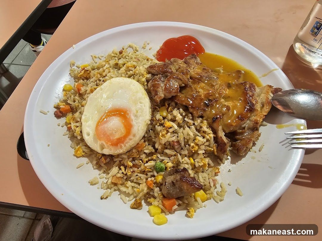 Fried Rice with Chicken and Egg