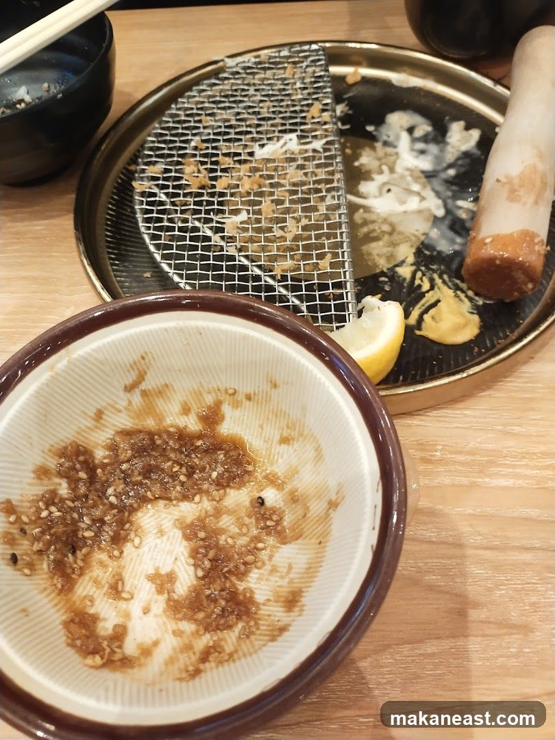 Leftover Food on Table