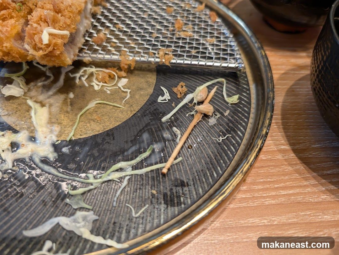 Leftover Food on Plate