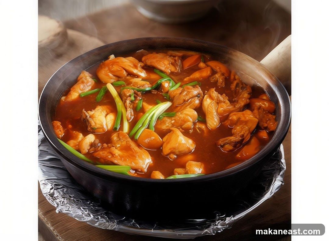 Steaming Chicken Stew