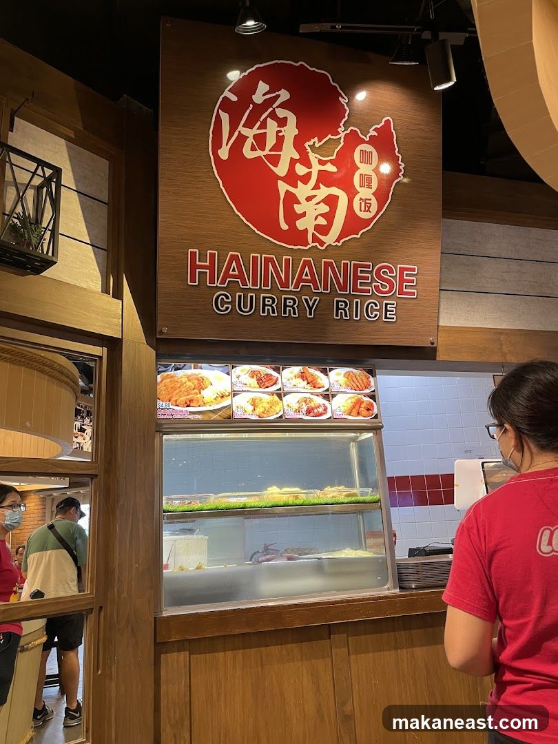 Hainanese Curry Rice Counter