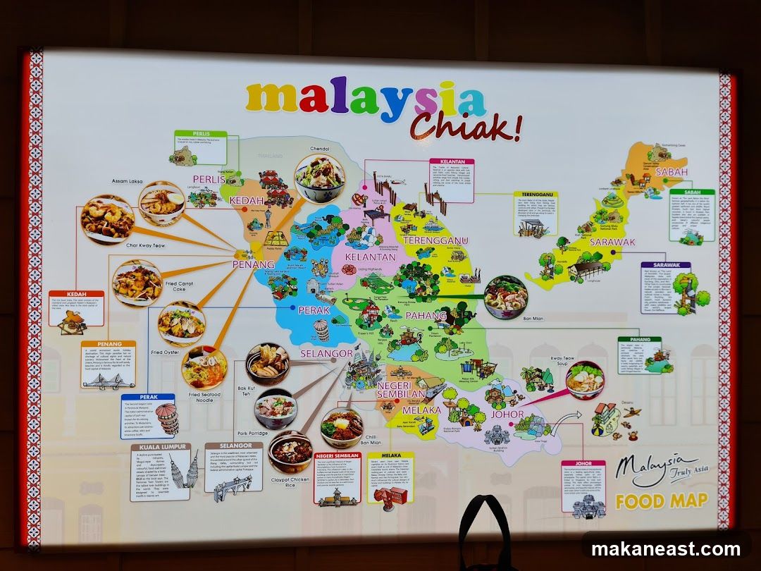 Malaysia Food Map