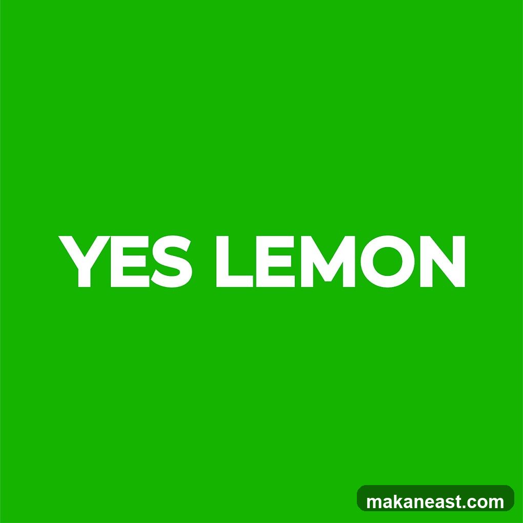 Yes Lemon Logo