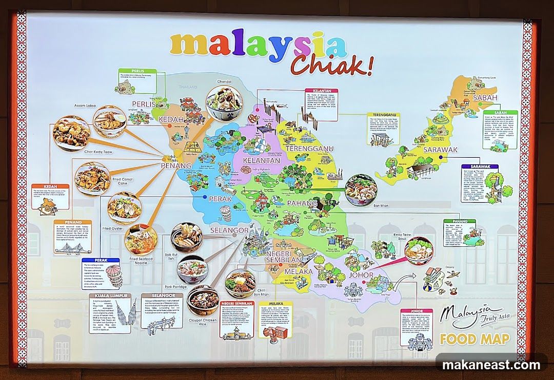 Malaysia Food Map