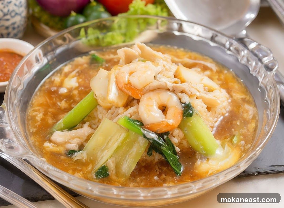 Seafood and Vegetable Rice Dish