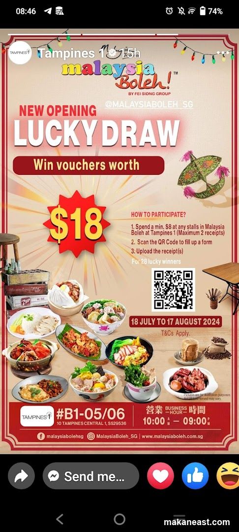 Malaysia Boleh! Lucky Draw