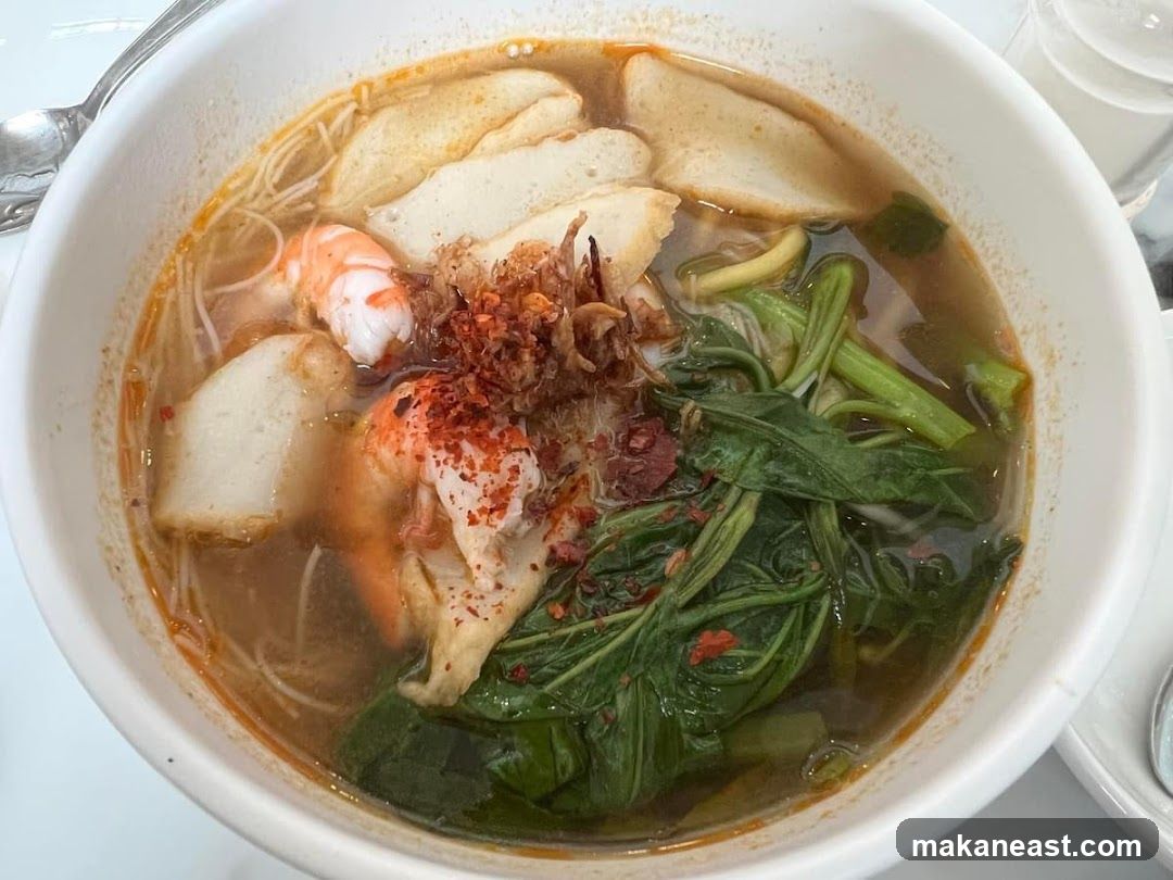 Seafood Noodle Soup