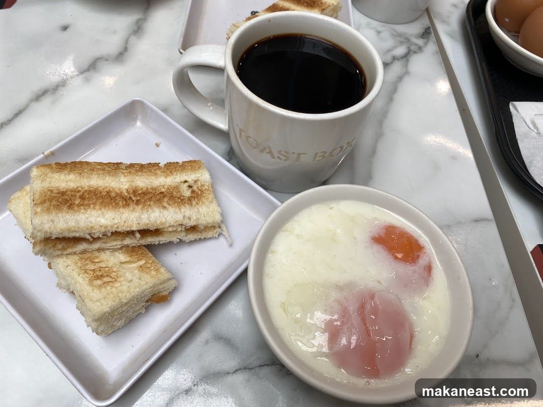 Toast Box Breakfast