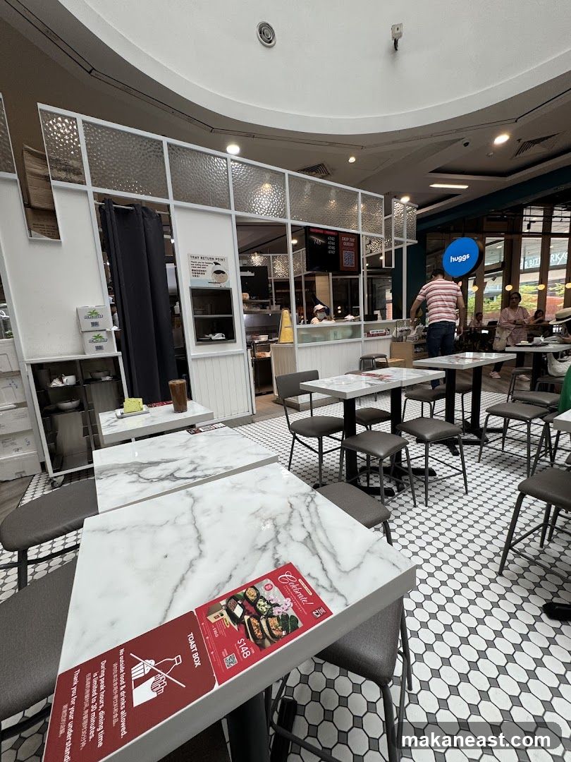 Restaurant Interior with Menu