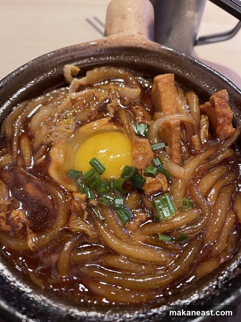 Claypot Noodles with Egg