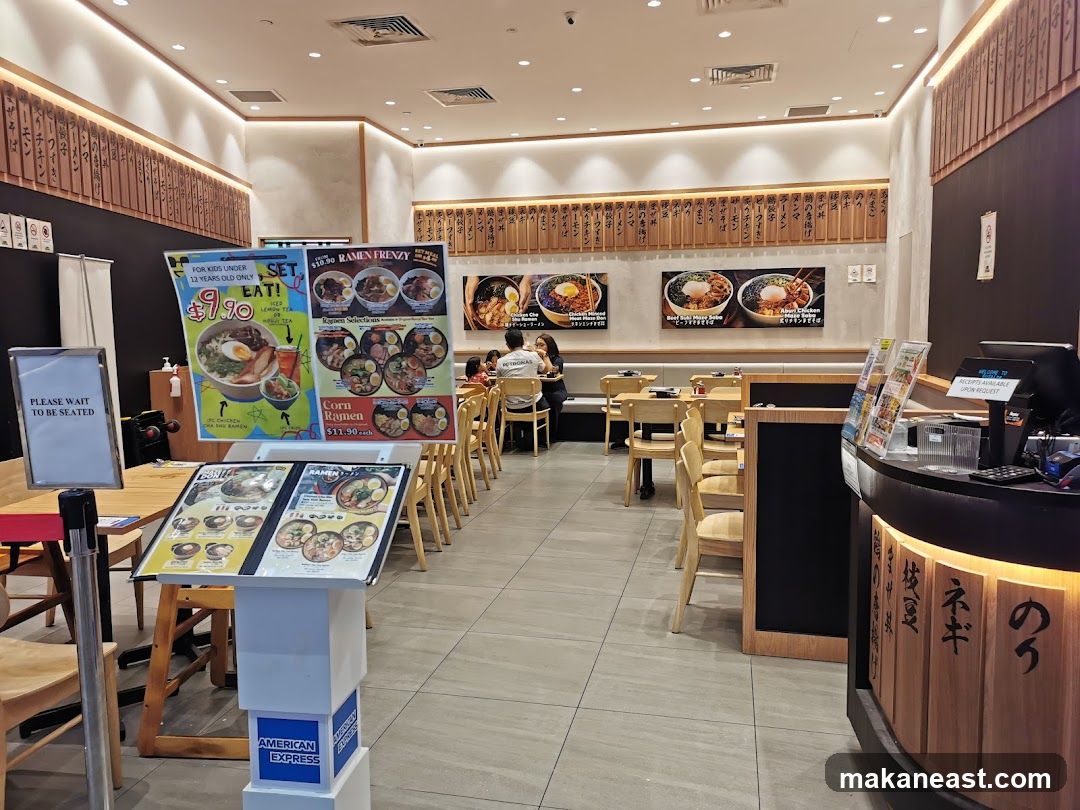Ramen Restaurant Interior