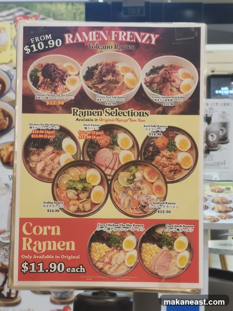Ramen Frenzy Volcano Ramen