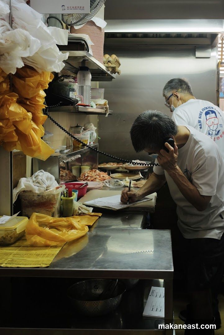 Kitchen Staff Taking Orders