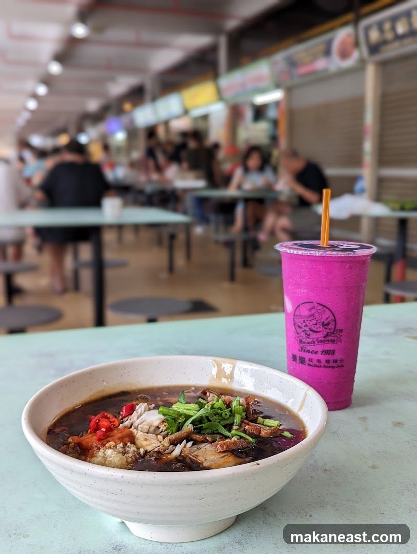 Food and Drink at a Hawker Centre