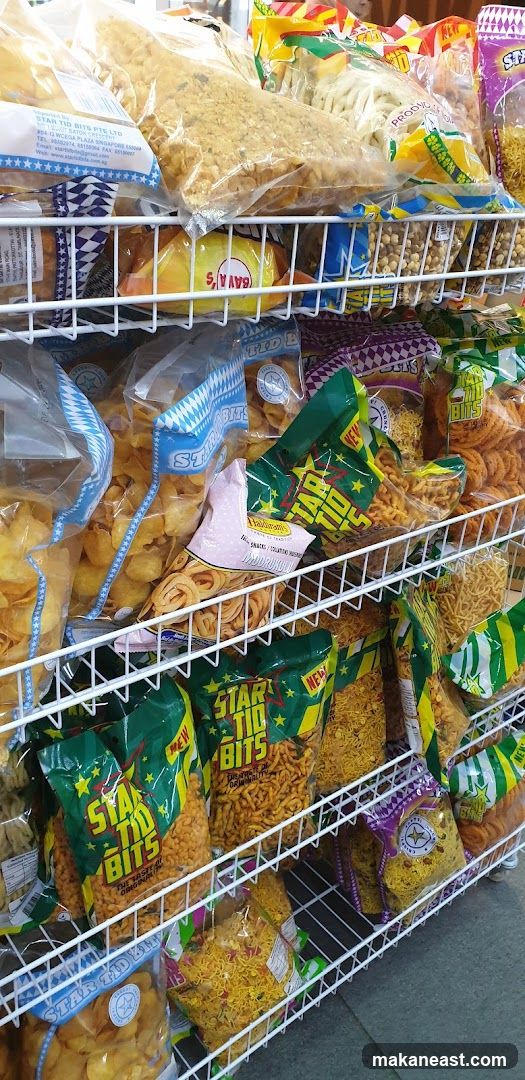 Assortment of Packaged Snacks