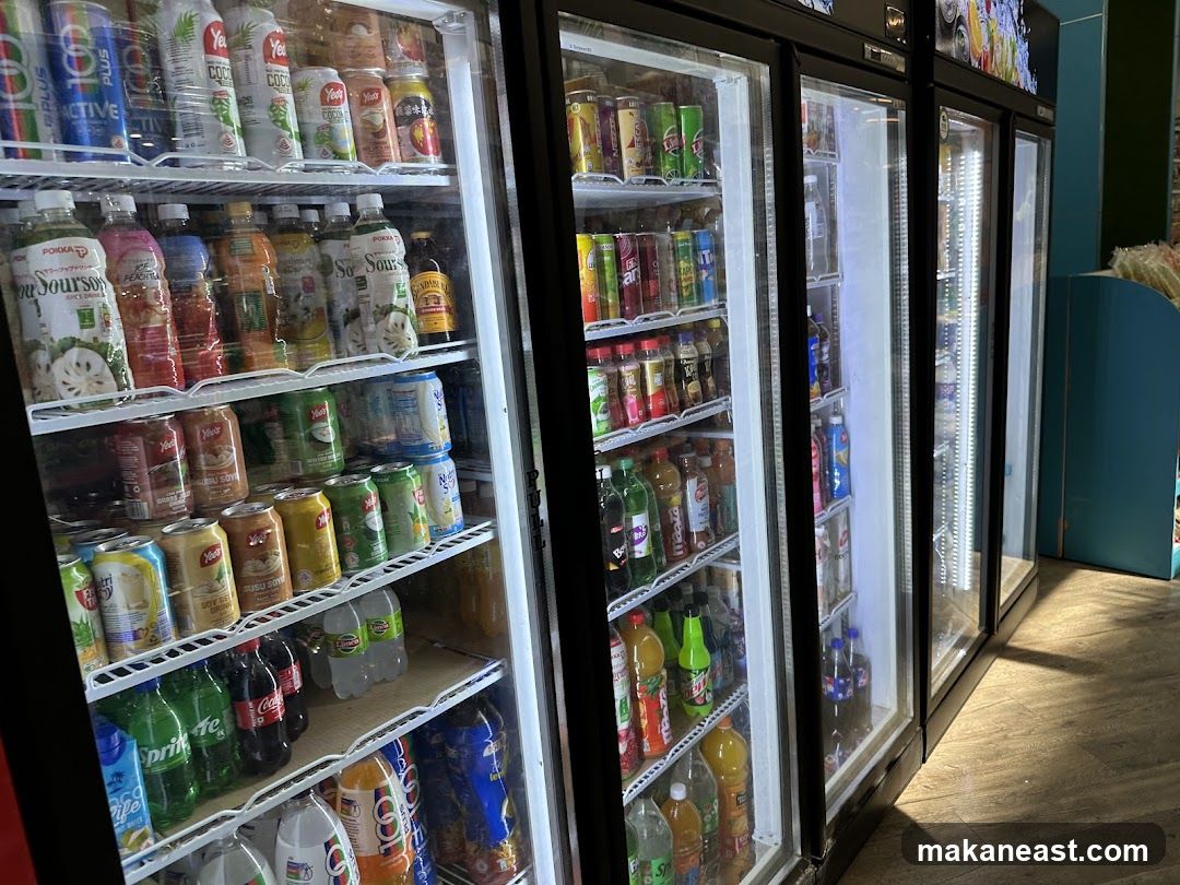 Refrigerated Drinks Display