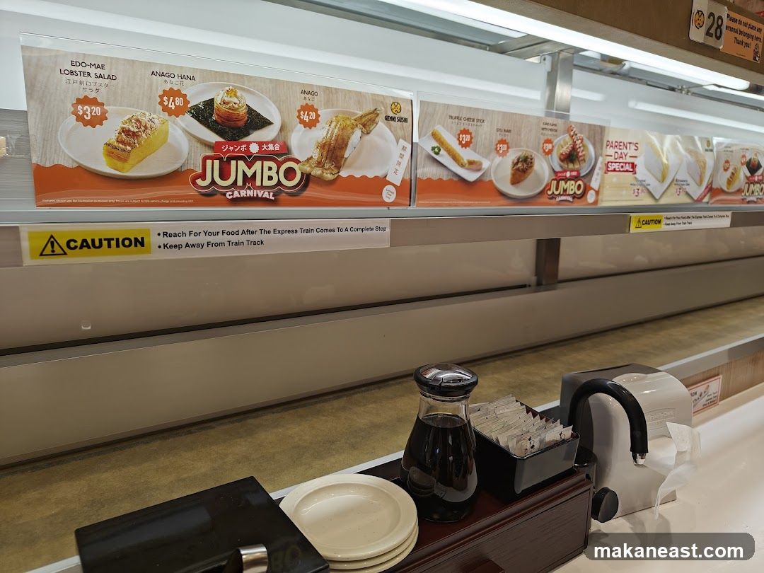 Conveyor Belt Sushi Display