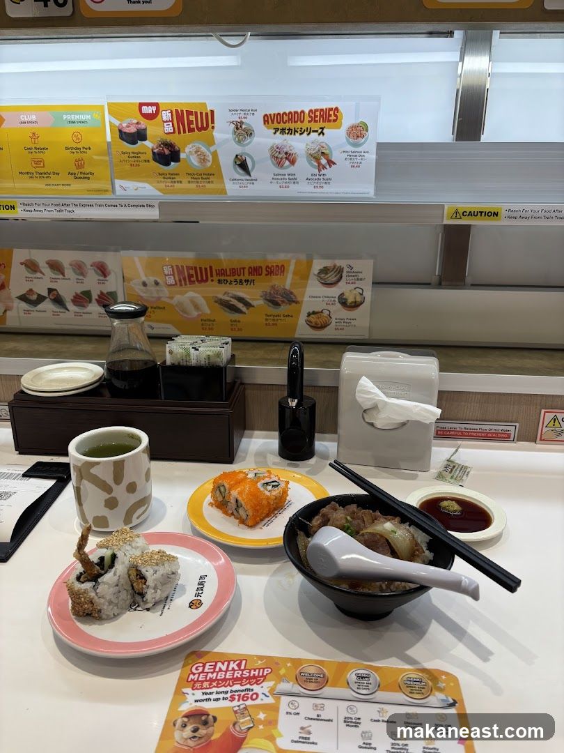 Sushi Restaurant Conveyor Belt