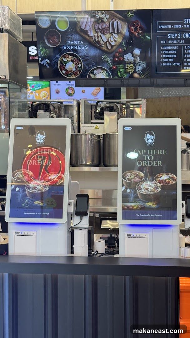 Pasta Express Ordering Kiosks