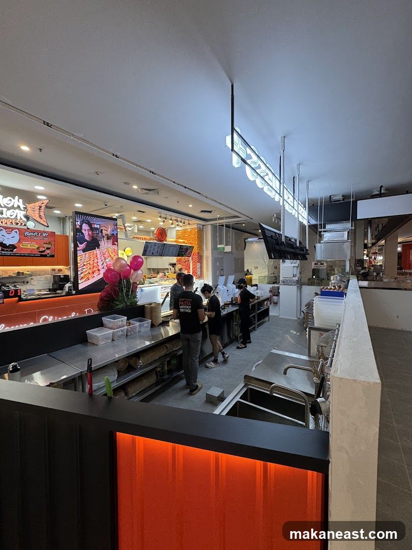 Food Stall Interior