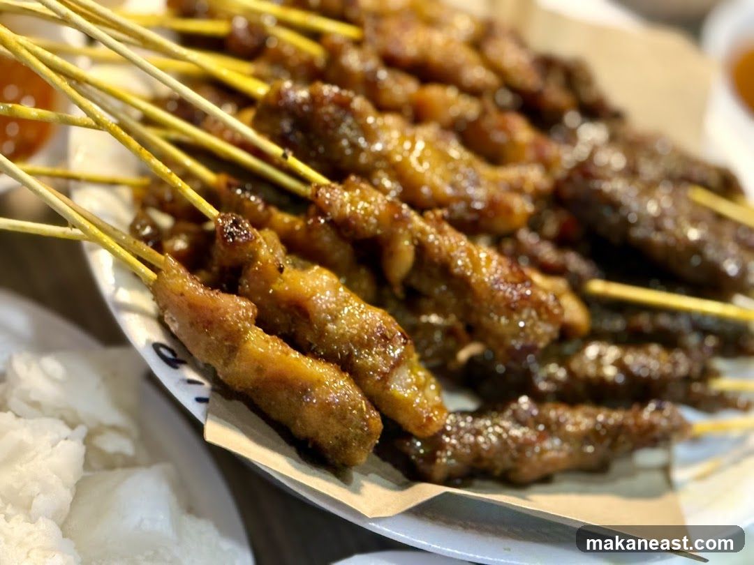 Chicken Satay Skewers