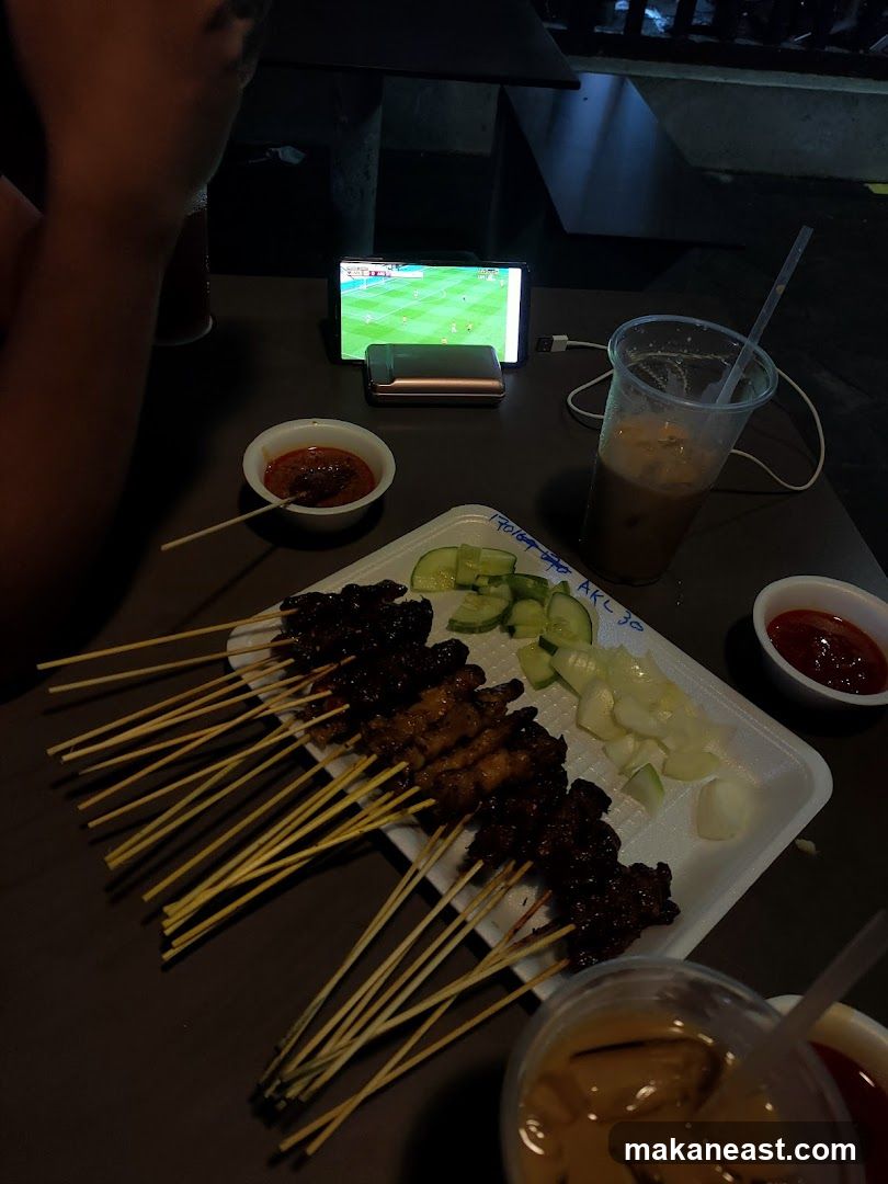 Satay and Drinks