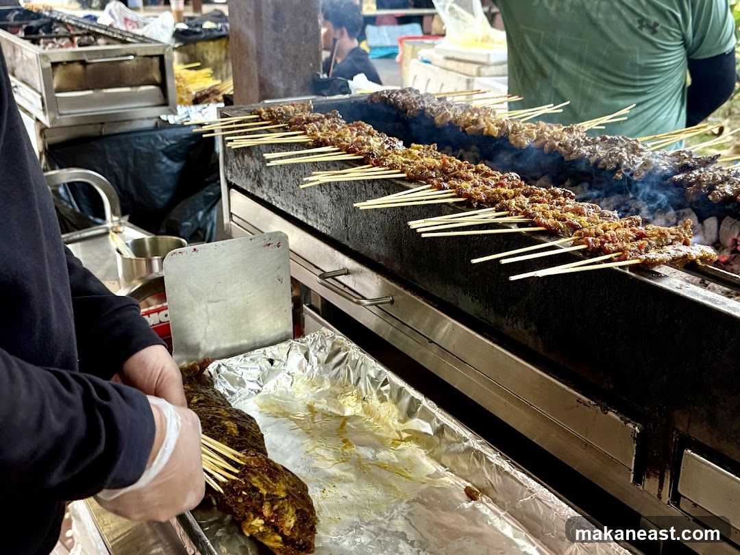 Satay Grilling