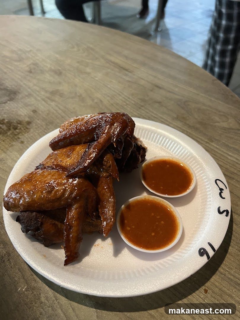 Chicken Wings with Sauce