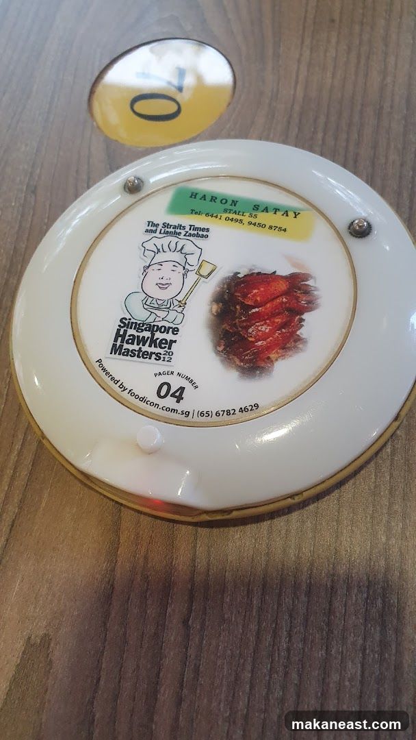 Pager for Haron Satay