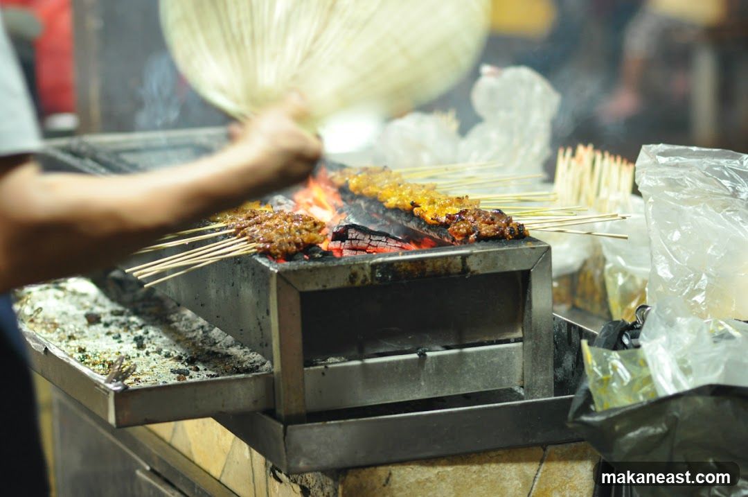 Satay Grilling