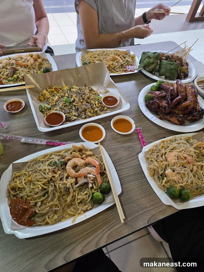 Noodles and Chicken Wings