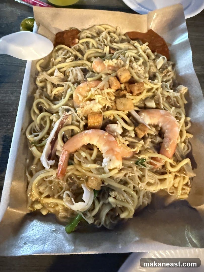 Noodles with Shrimp and Squid