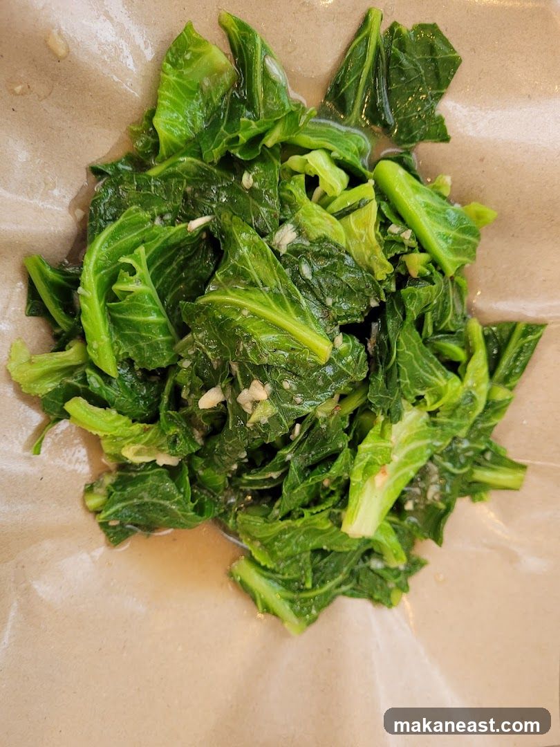 Stir-fried Greens with Garlic