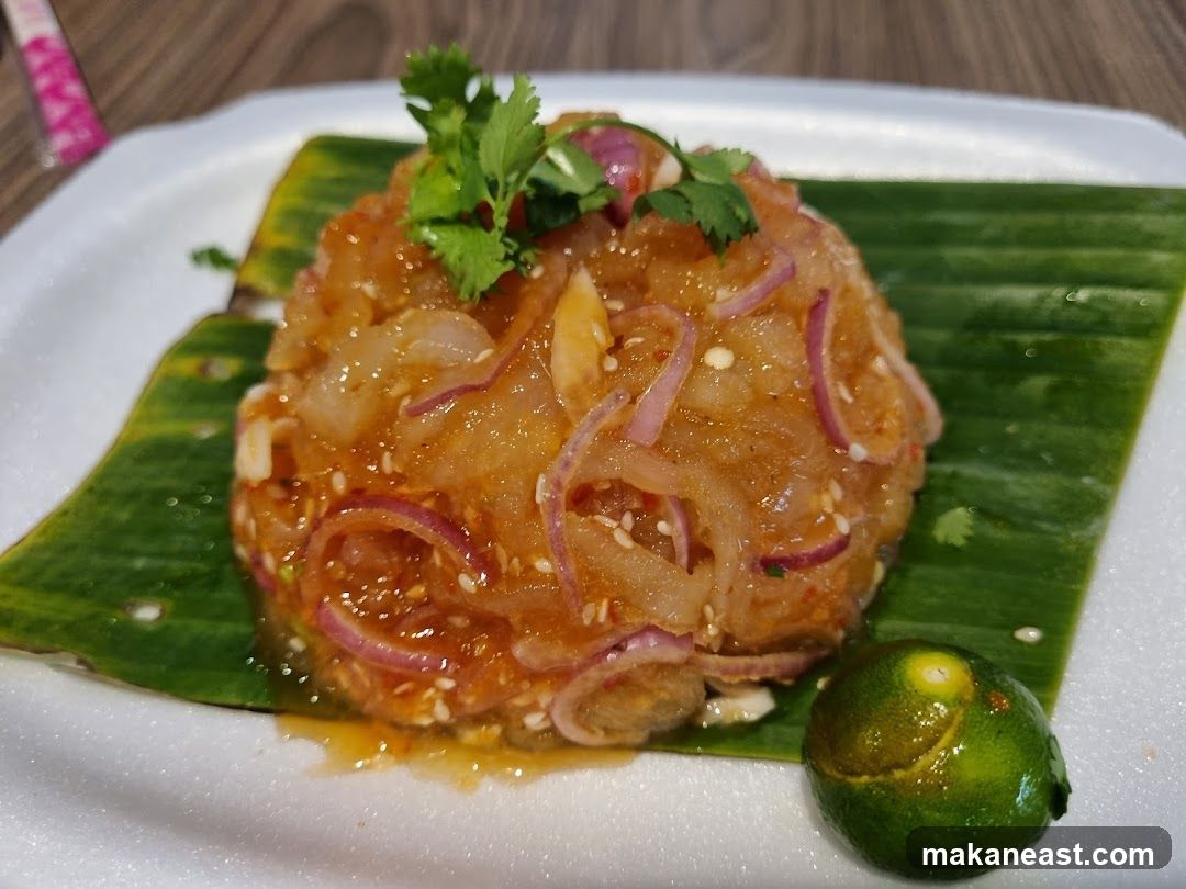 Spicy Fish Salad