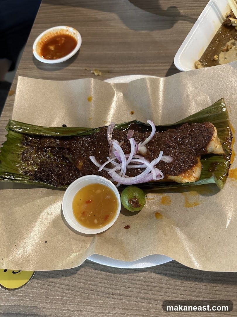 Grilled Fish with Sauce