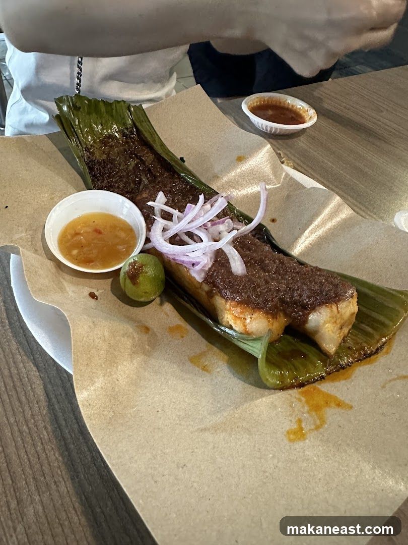Grilled Fish with Sauce
