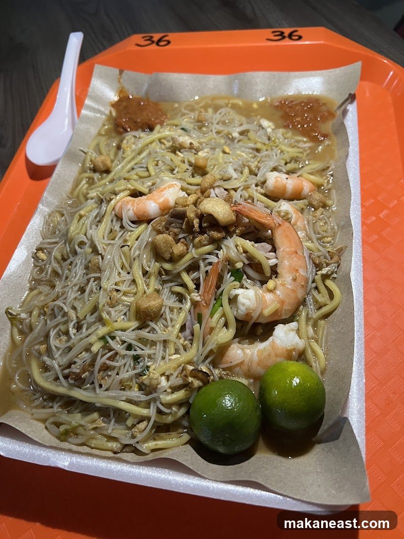 Noodles with Shrimp and Limes