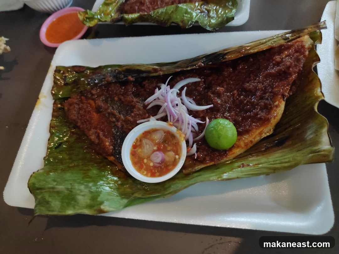 Grilled Fish with Sauce