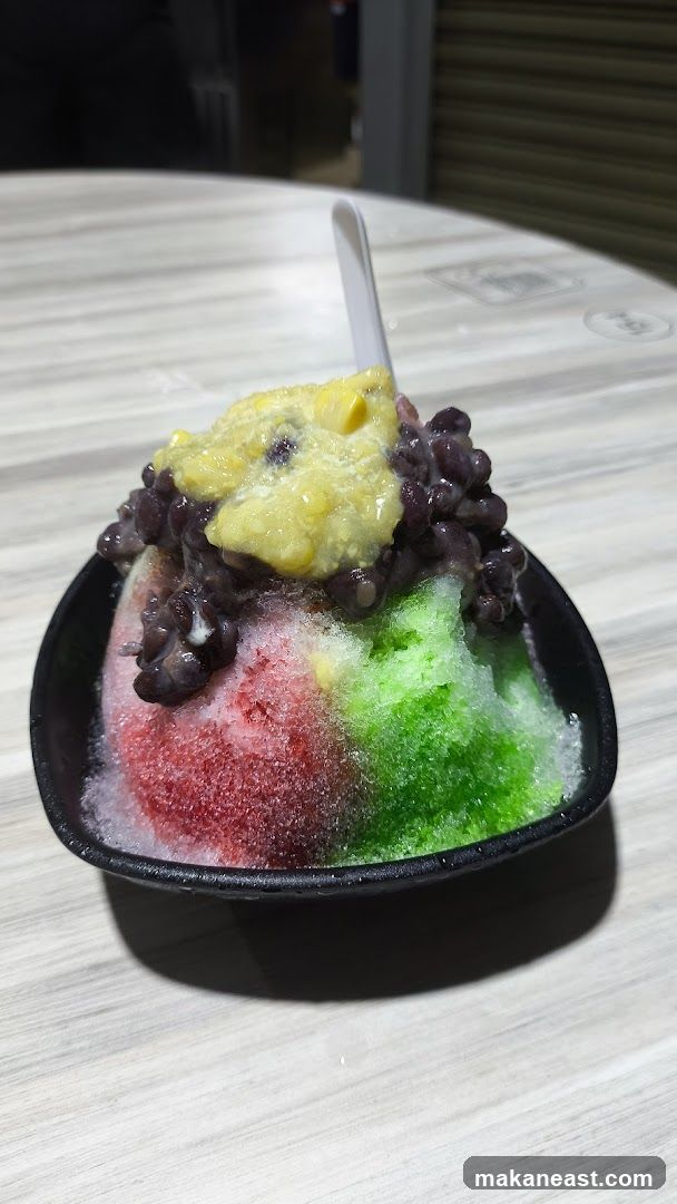 Shaved Ice Dessert