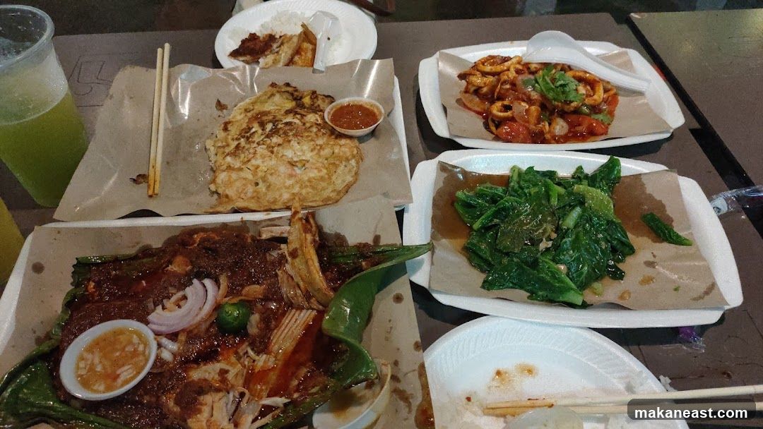 Food spread on a table