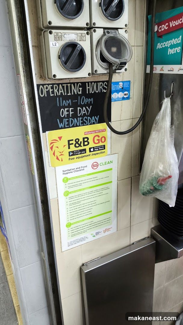 Operating Hours and Hygiene Checklist