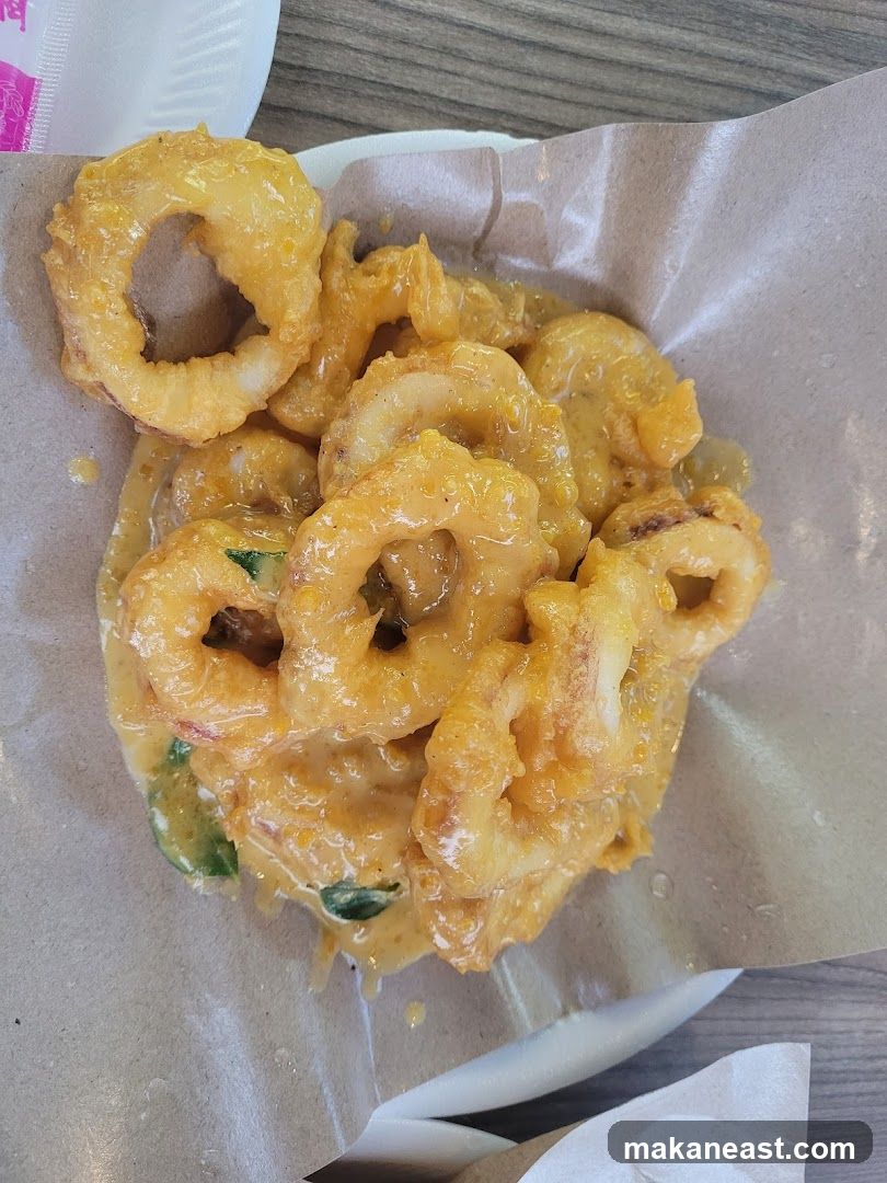 Salted Egg Squid Rings