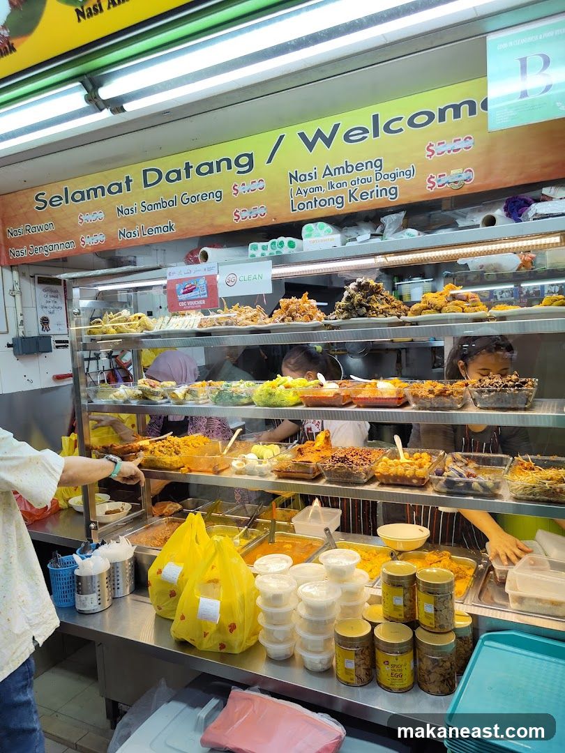 Food Stall Display